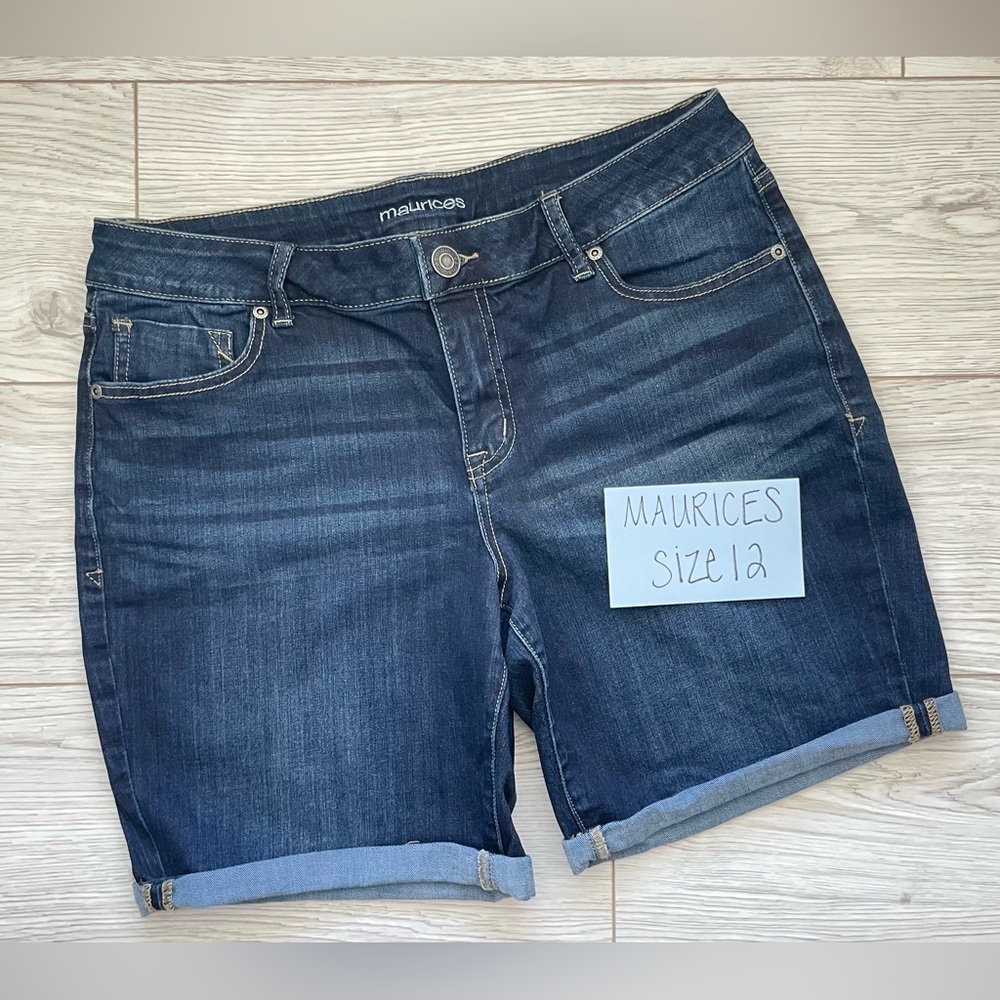 Maurices denim shorts